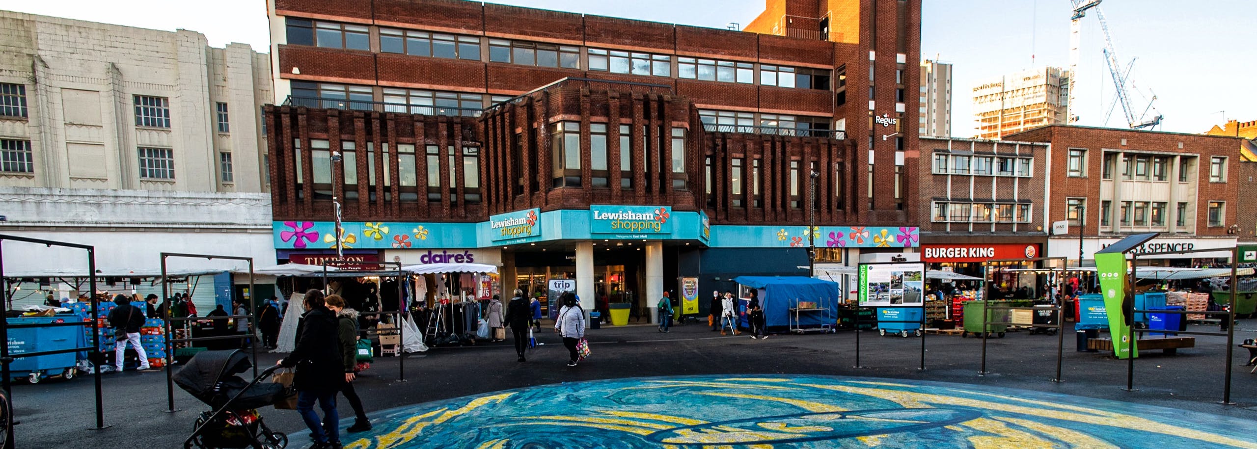 Image of Lewisham Shopping Centre entrance