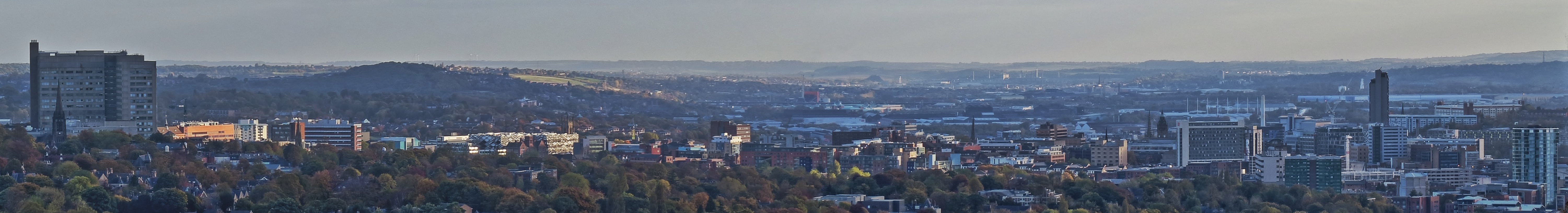 A panorama of Sheffield