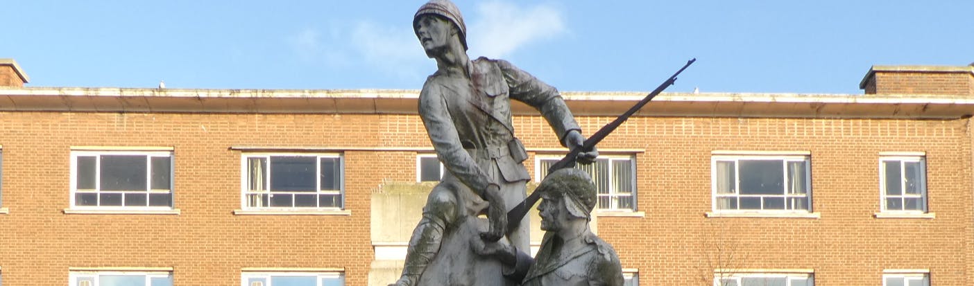 War Memorial in Paragon Square