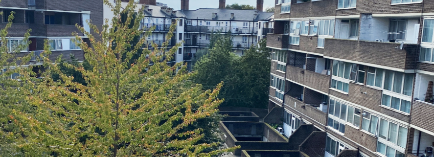Image of Triangle Estate apartment blocks