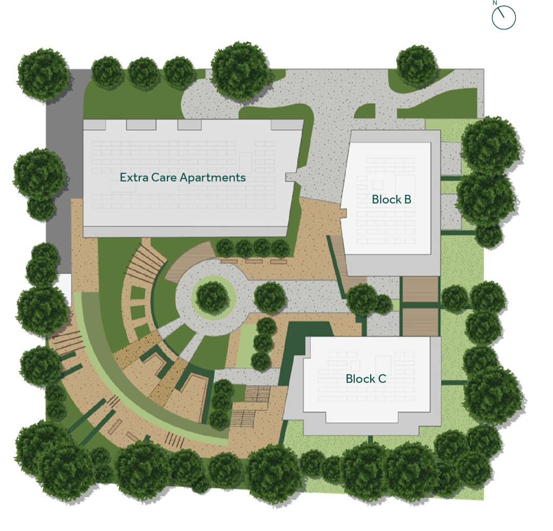 Greenside site plan