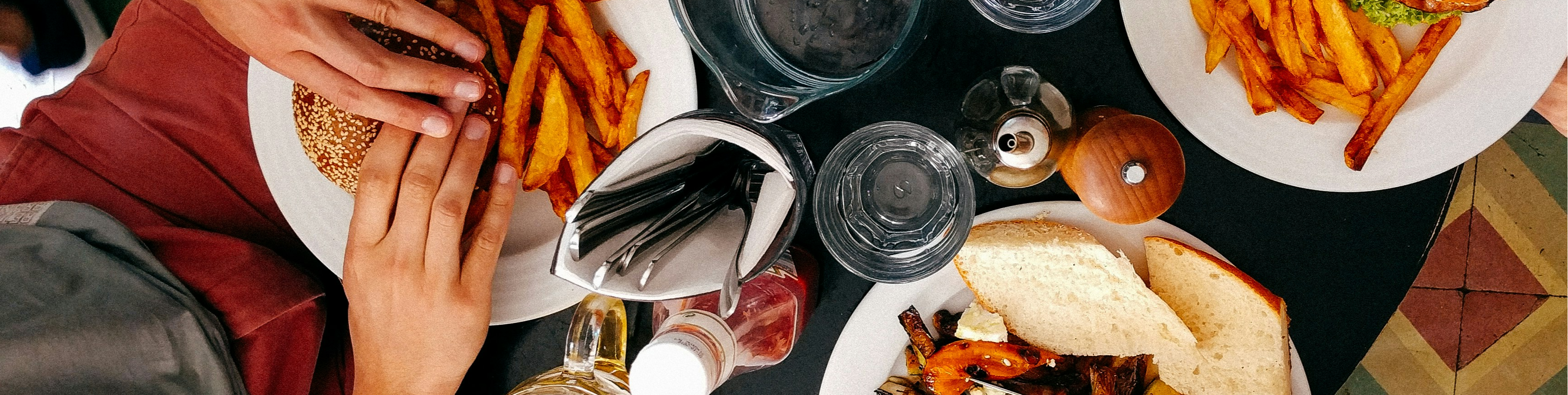 Colourful wild flowers