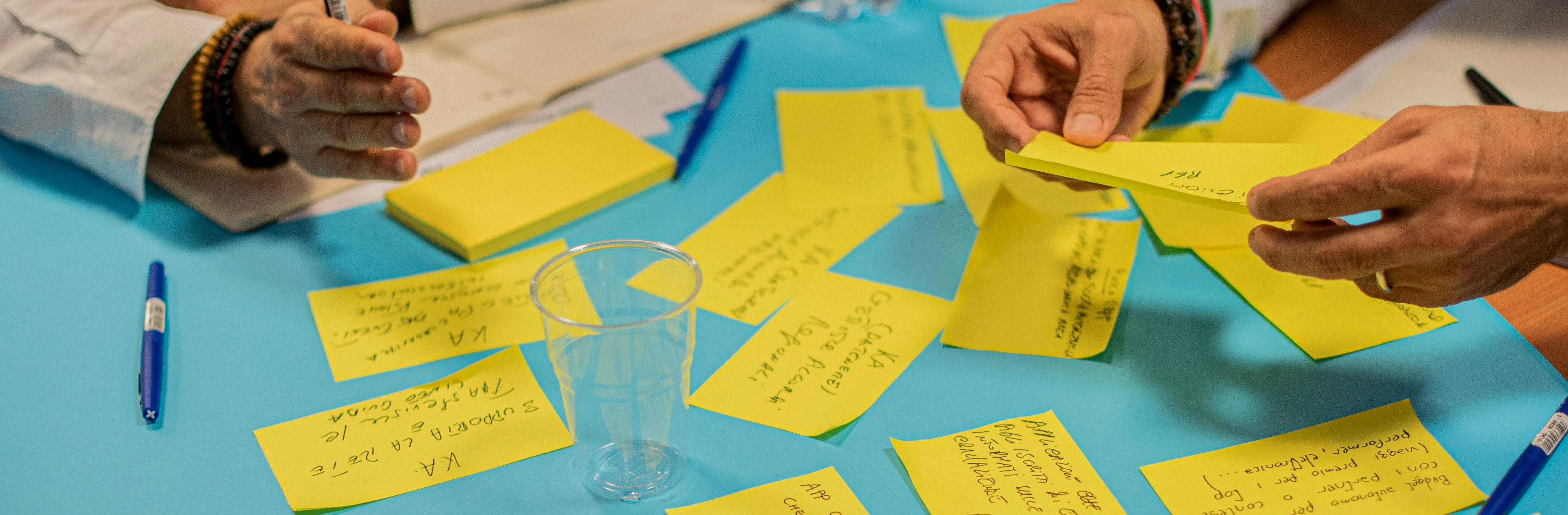 Image of post it notes