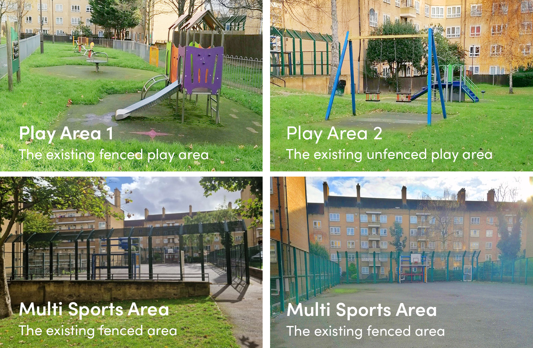 Lower Hilldrop multi use equipment and MUGA