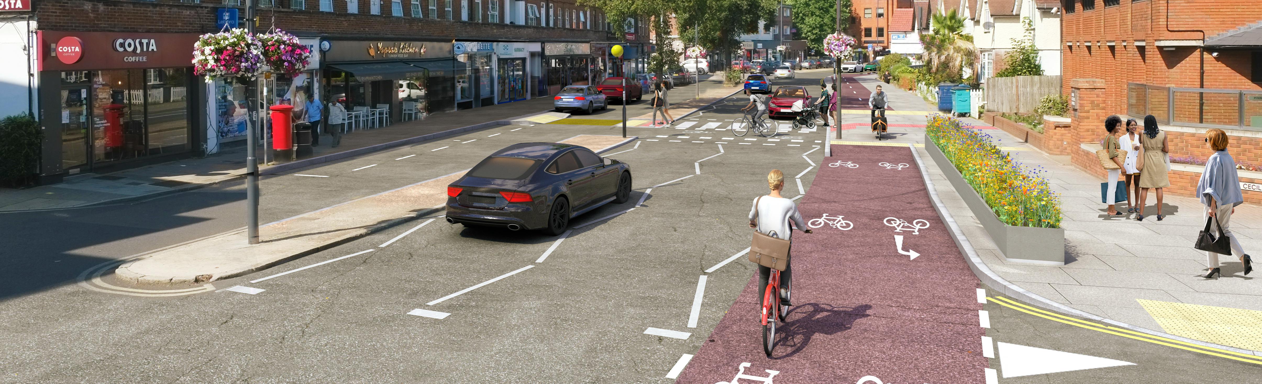 Pinner Section of the Cycleway