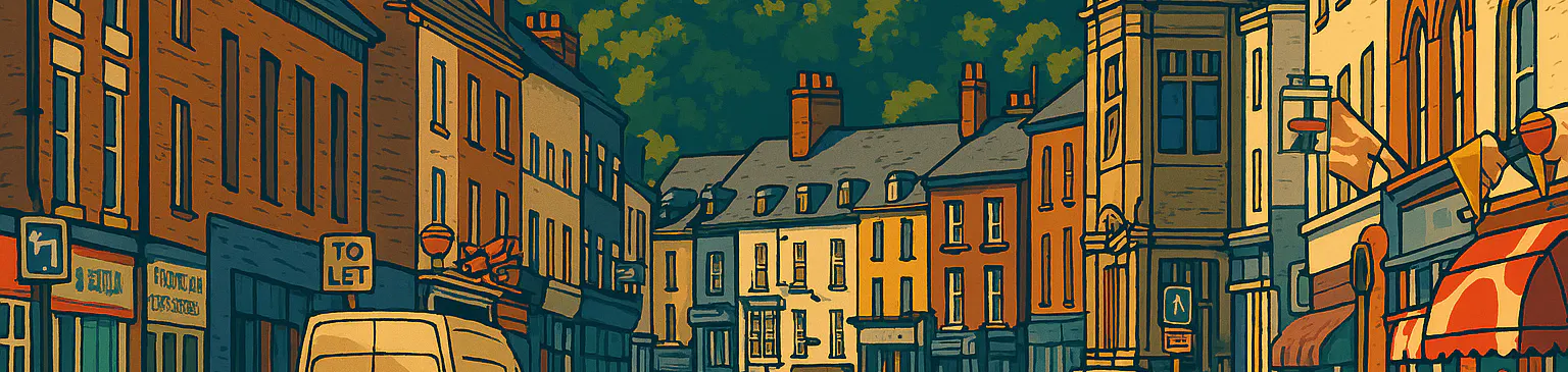 Background image of Welshpool Broad Street 