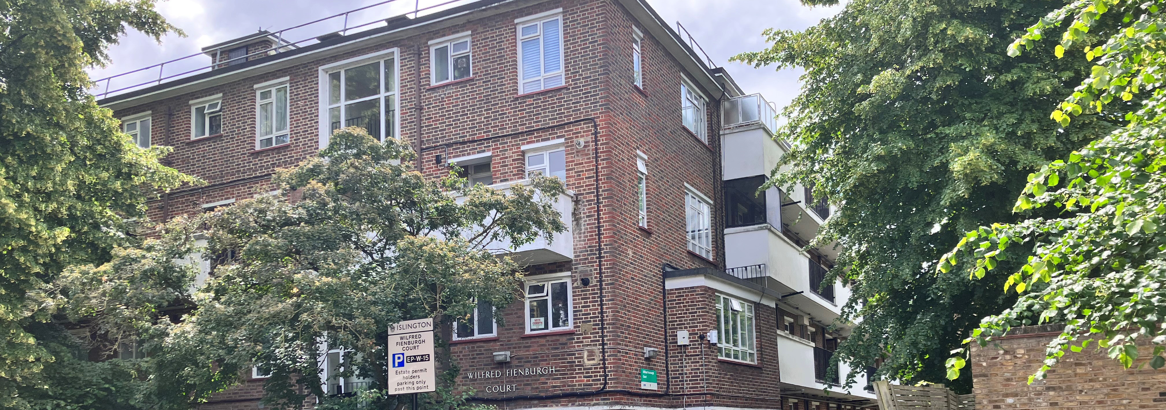 Image showing the outside of Wilfred Feinburgh Court