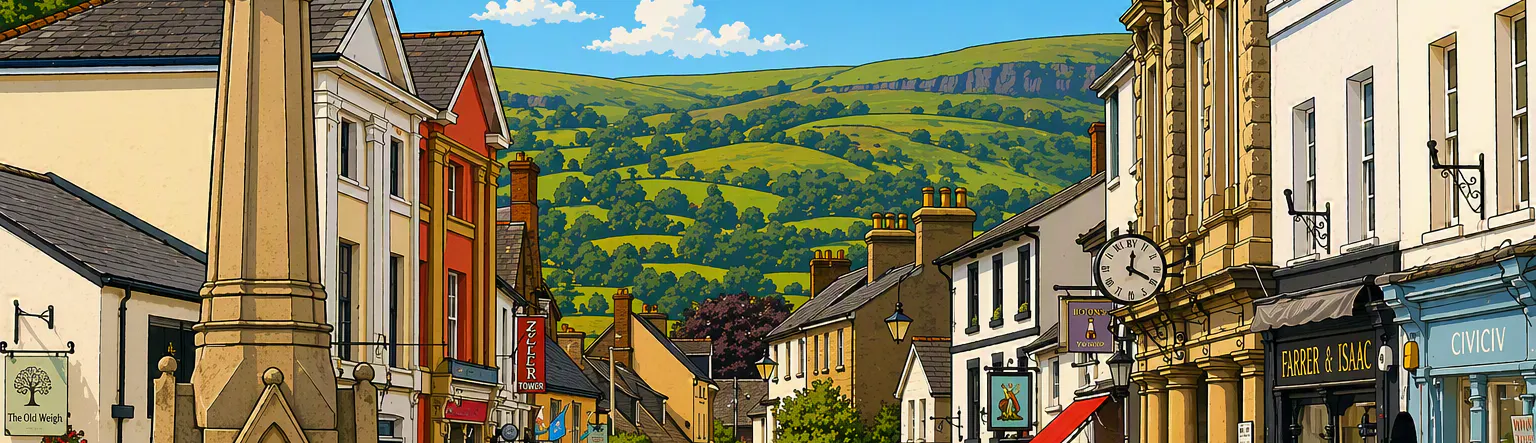 Crickhowell High Street