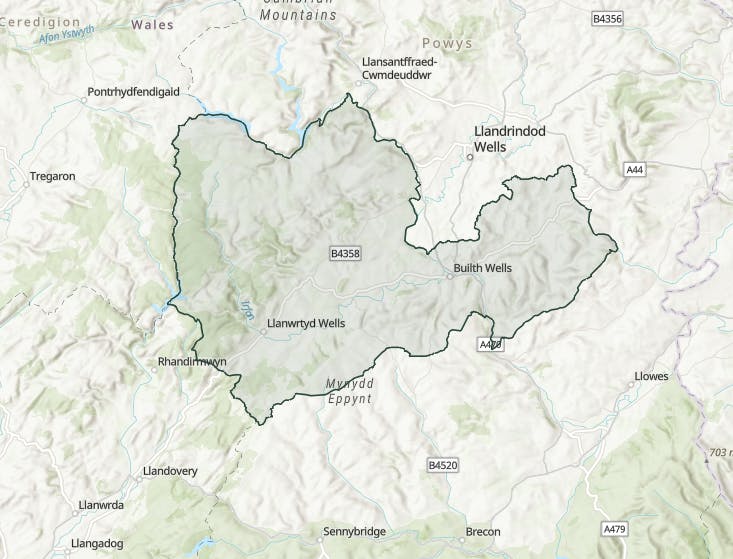 Builth and Llanwrtyd Locality.png