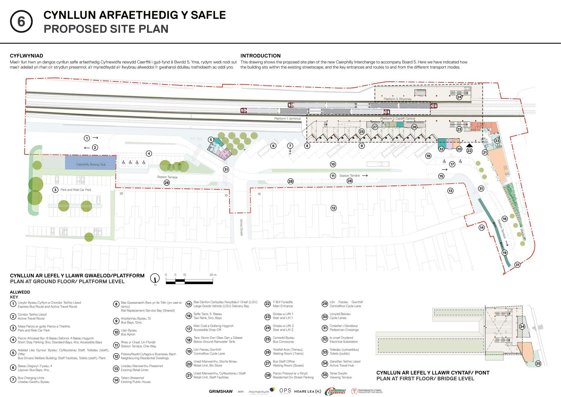 Board 6 - The proposed site plan