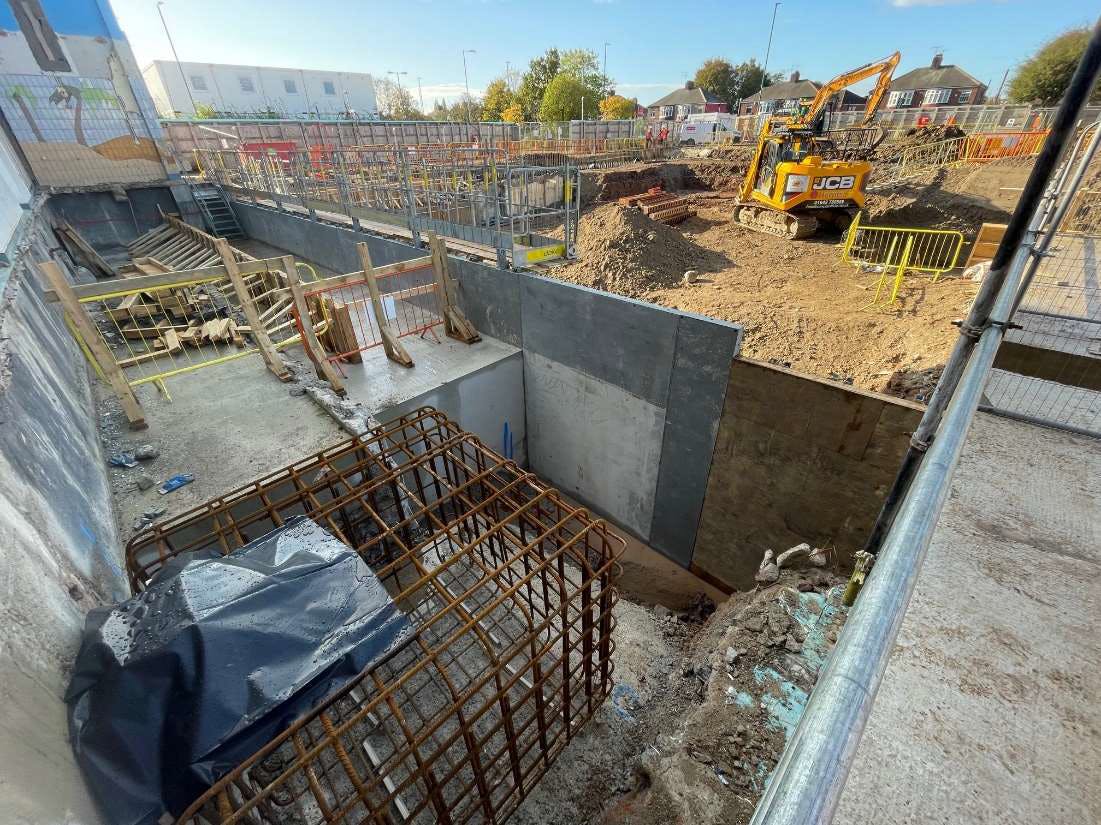 Eston Pool - Site Works Progress (Oct '24)