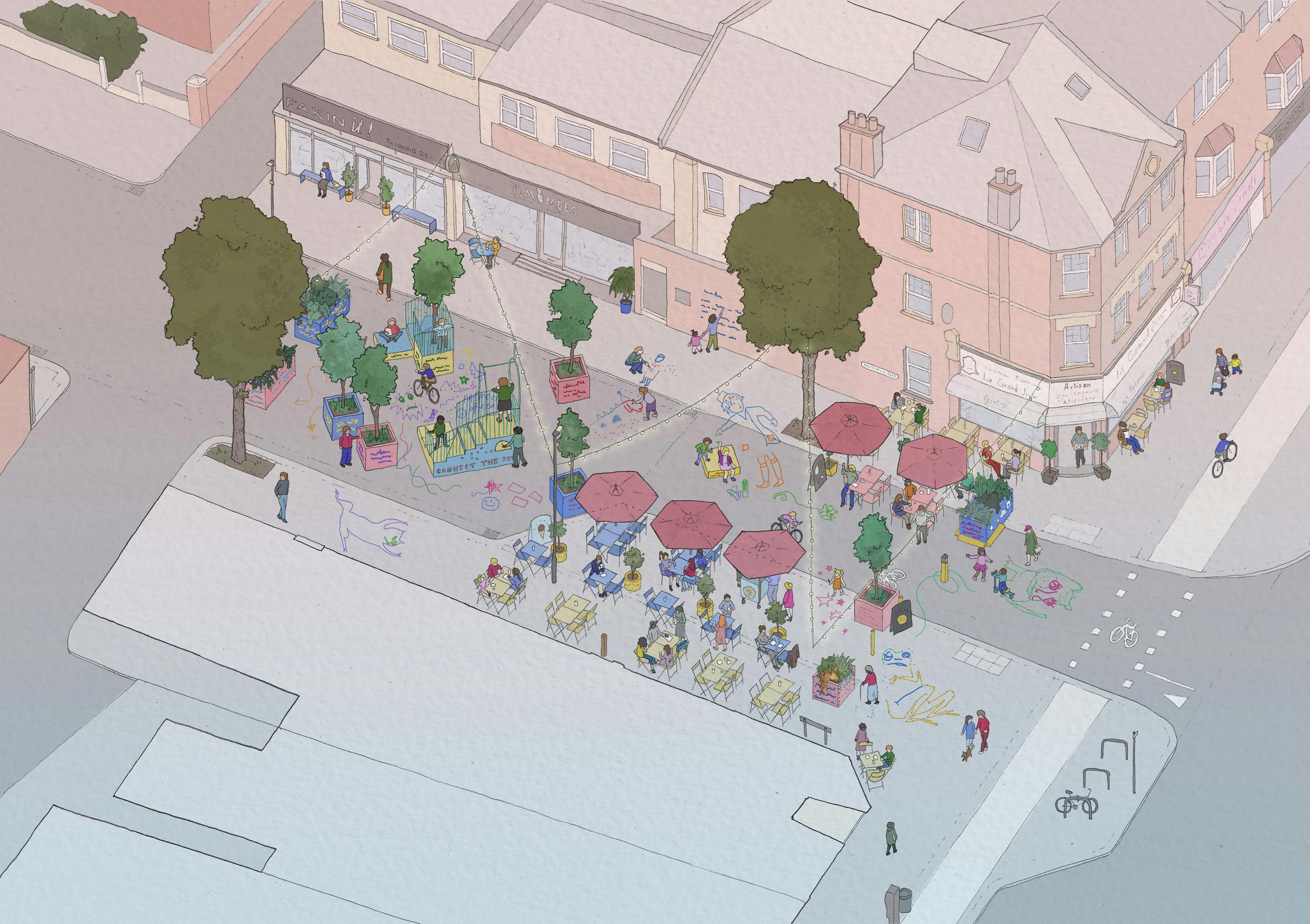 Plans for Devonshire Square