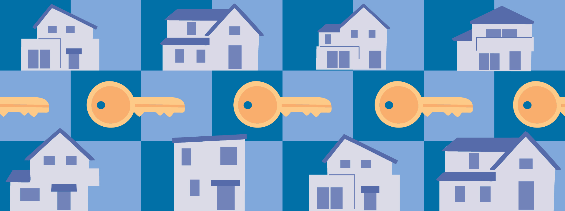 Houses and keys
