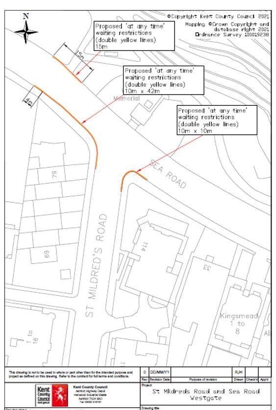 Scheme plan - Sea Road