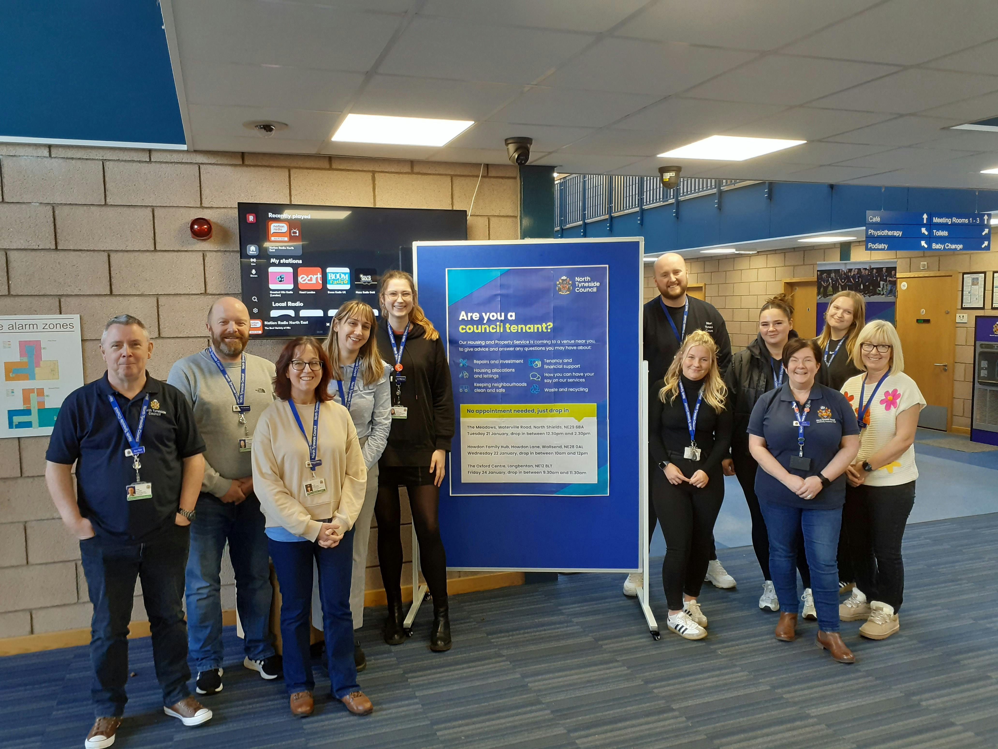 Council Staff at the Oxford Centre, Longbenton