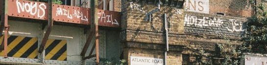 Grafiti walls in Atlantic Road