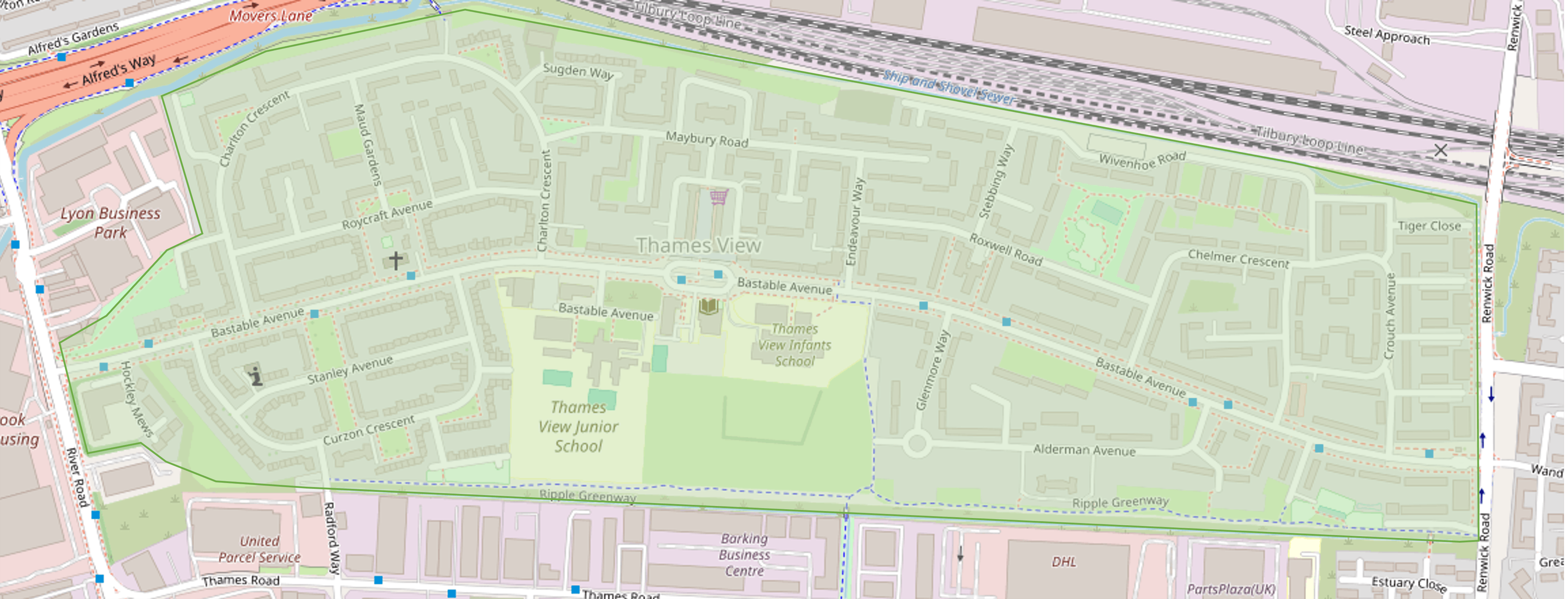 Renwick Road/Bastable Avenue Proposed Vehicle Restriction (Monday