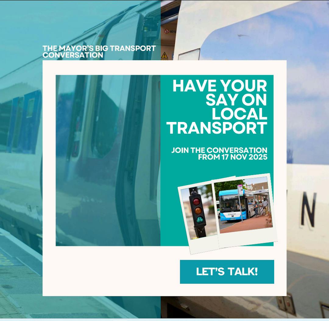 Have your say on local transport image