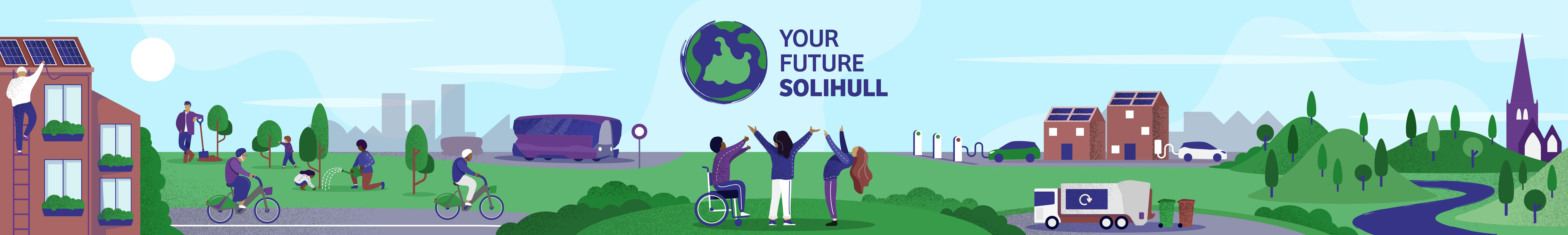 Your Future Solihull web banner