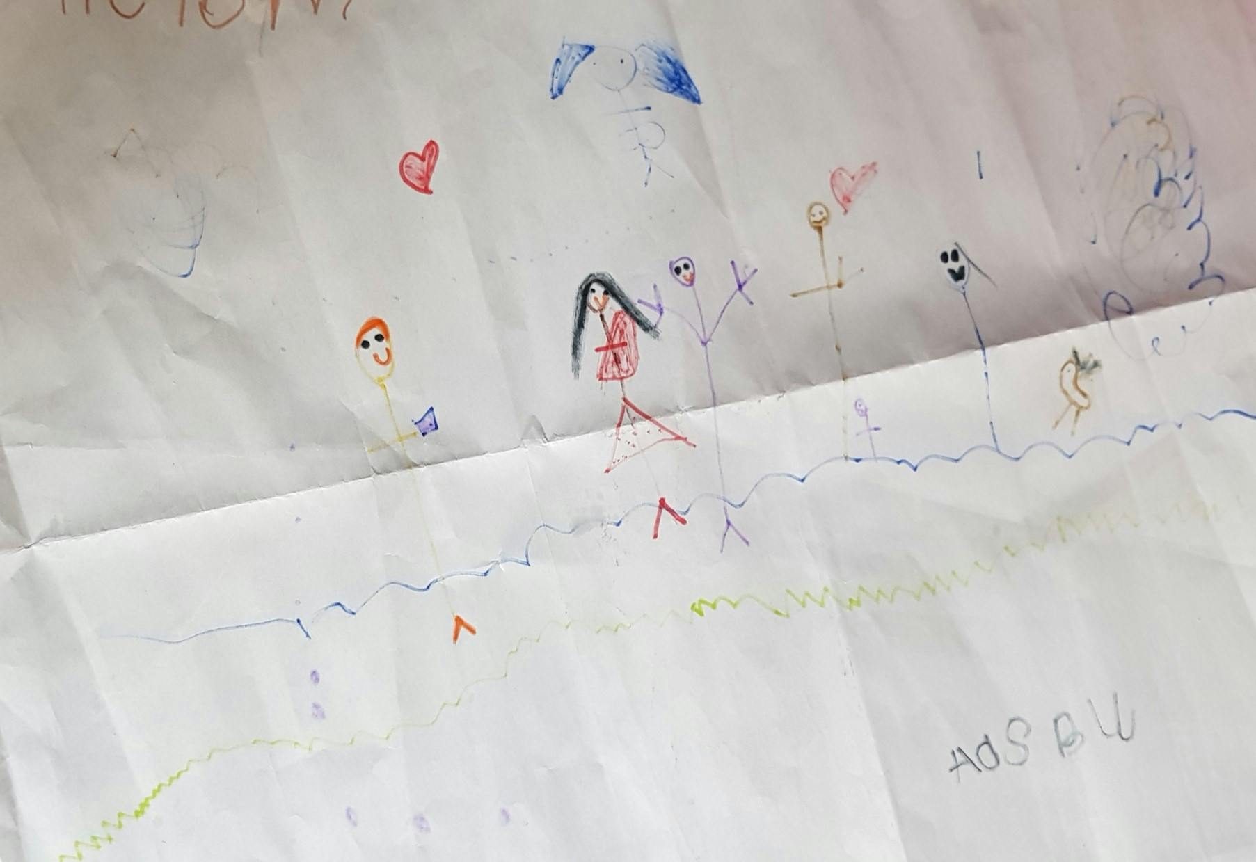 Parents in the garden