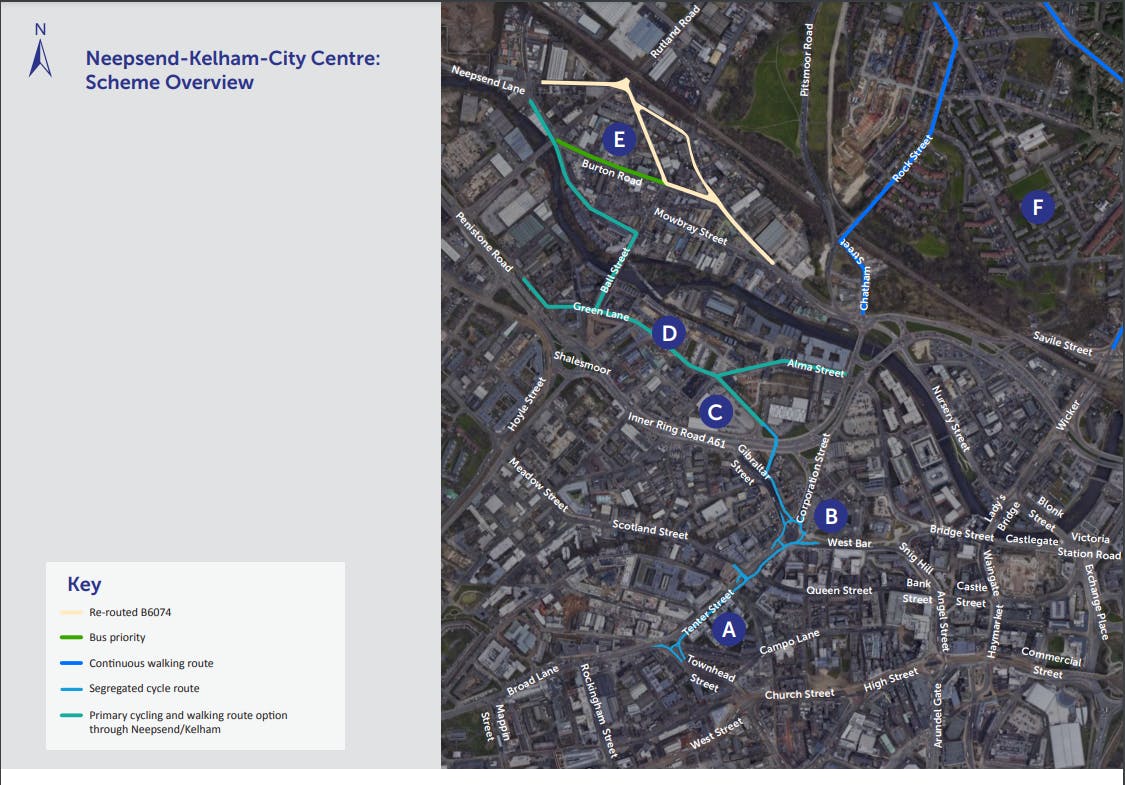 Neepsend-Kelham City Centre Scheme Overview