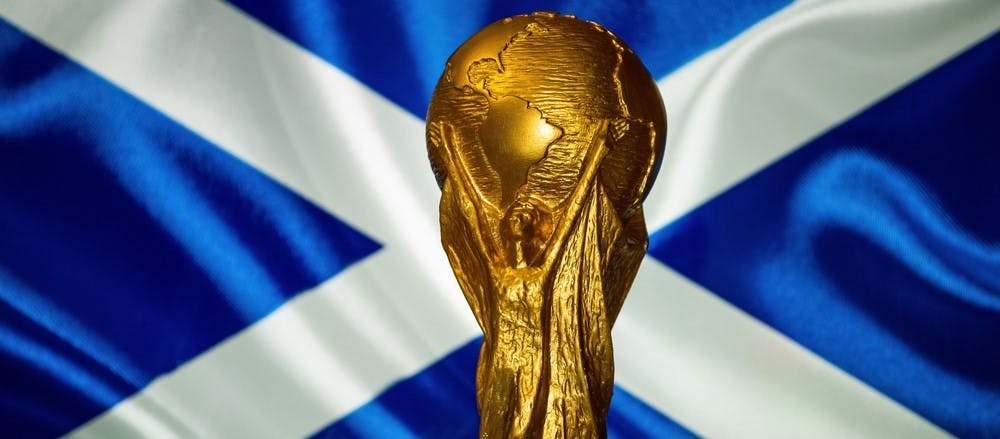 world cup saltire illustration