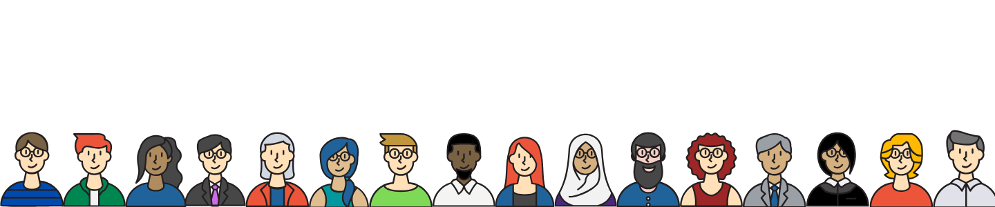 Improving Cancer Journey  Forum in cartoon people chatting on black background