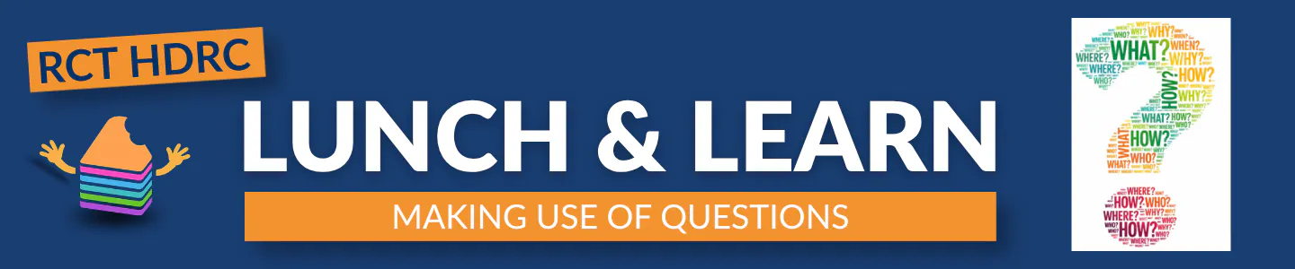 LUNCH & LEARN making use of questions