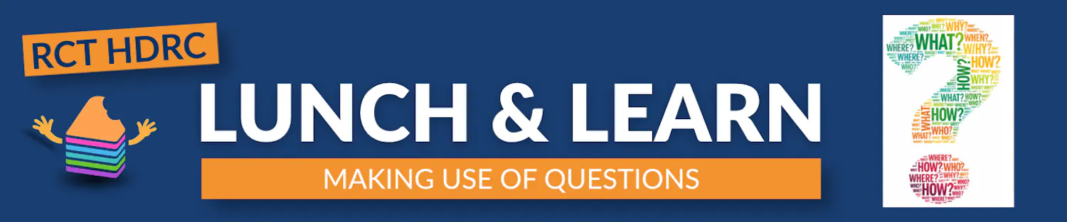 LUNCH & LEARN making use of questions