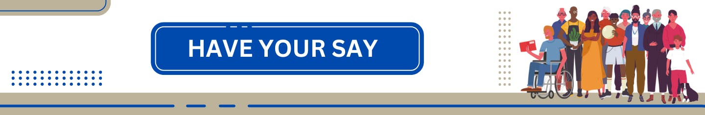 Have your say - group of people