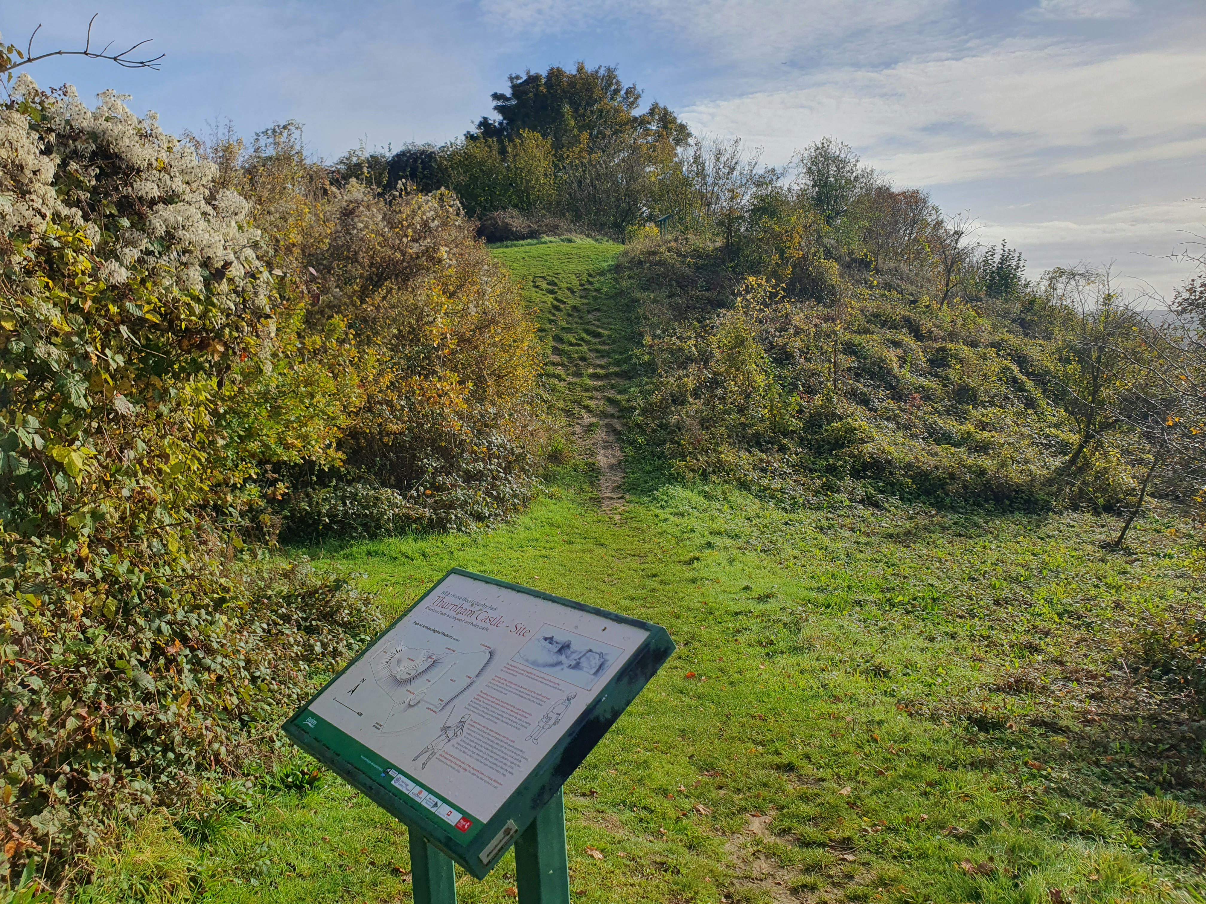 Thurnham motte and bailey