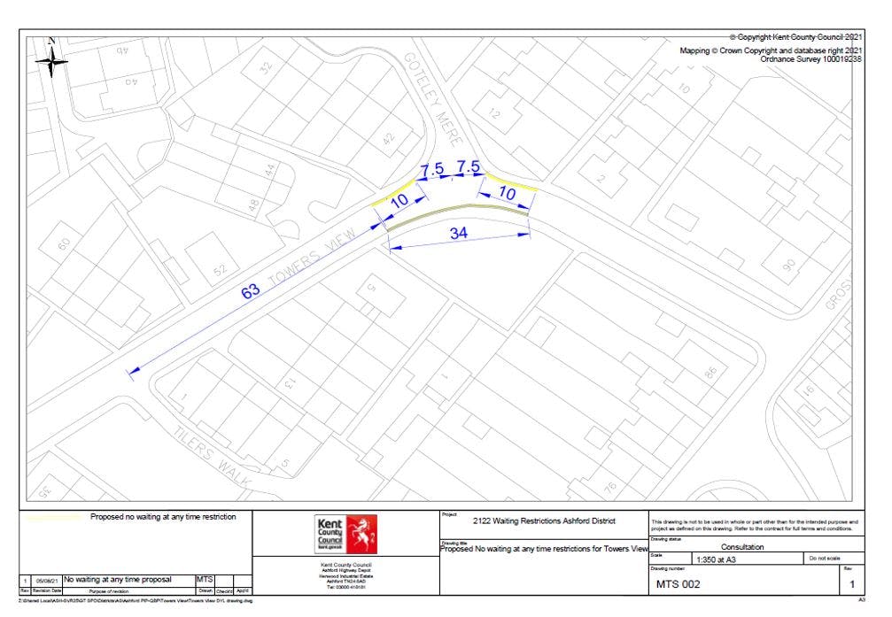 Scheme plan - Towers View