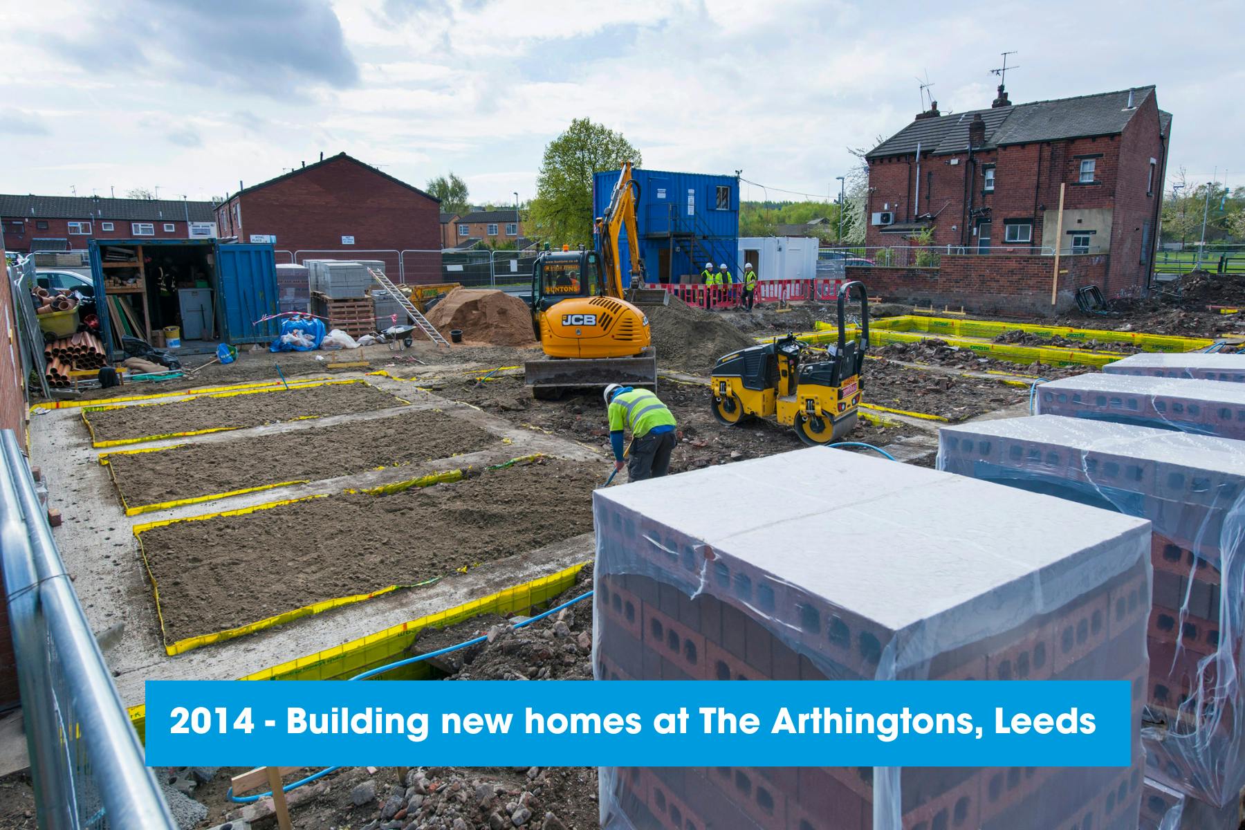 2014 - Building new homes at The Arthingtons, Leeds