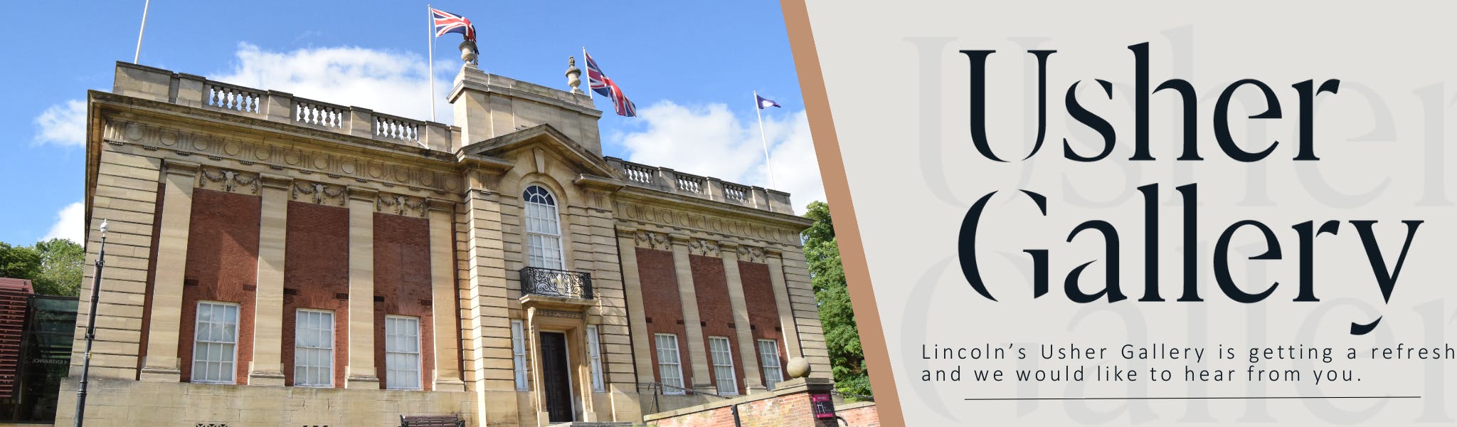 The Usher Gallery. Lincoln's art gallery is getting a refresh and we would like to hear from you.
