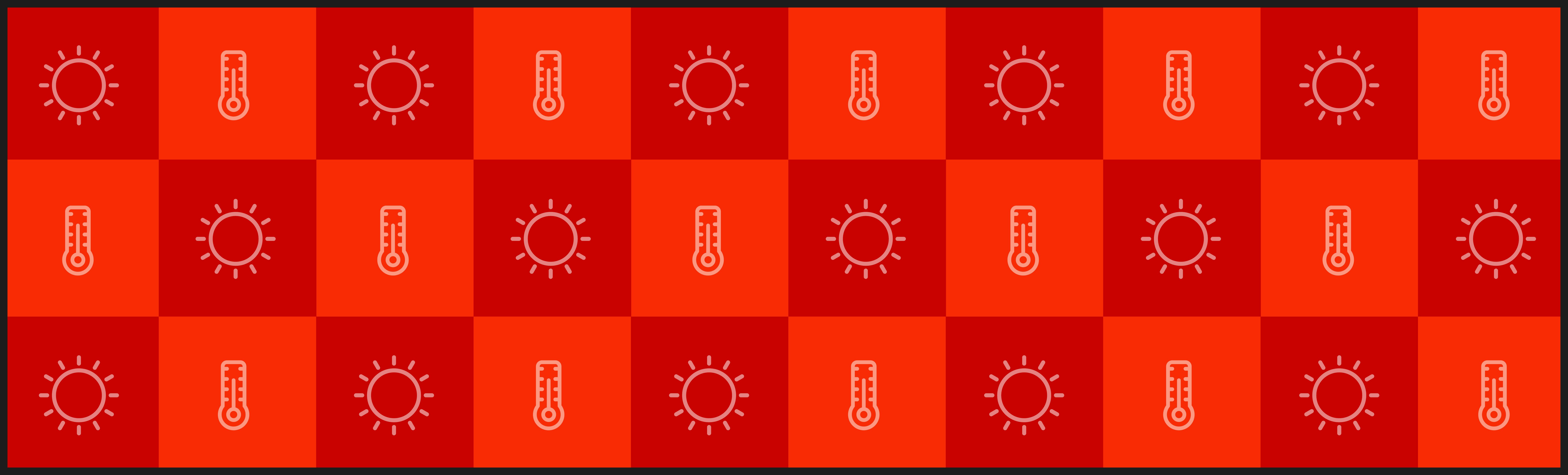 Heatwave icons