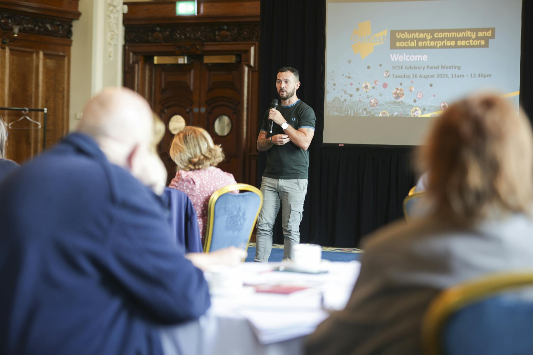 VCSE Chair, Micheal Donnelly