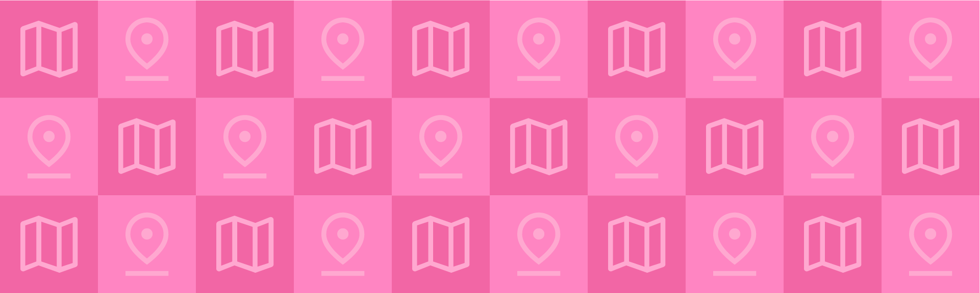 icons of maps and markers