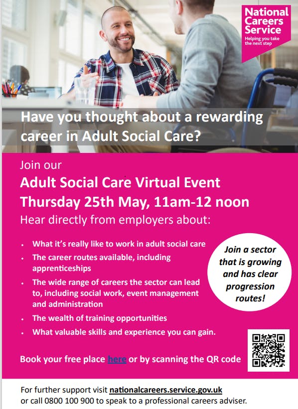 Adult Social Care Virtual Event - 25 May 2023