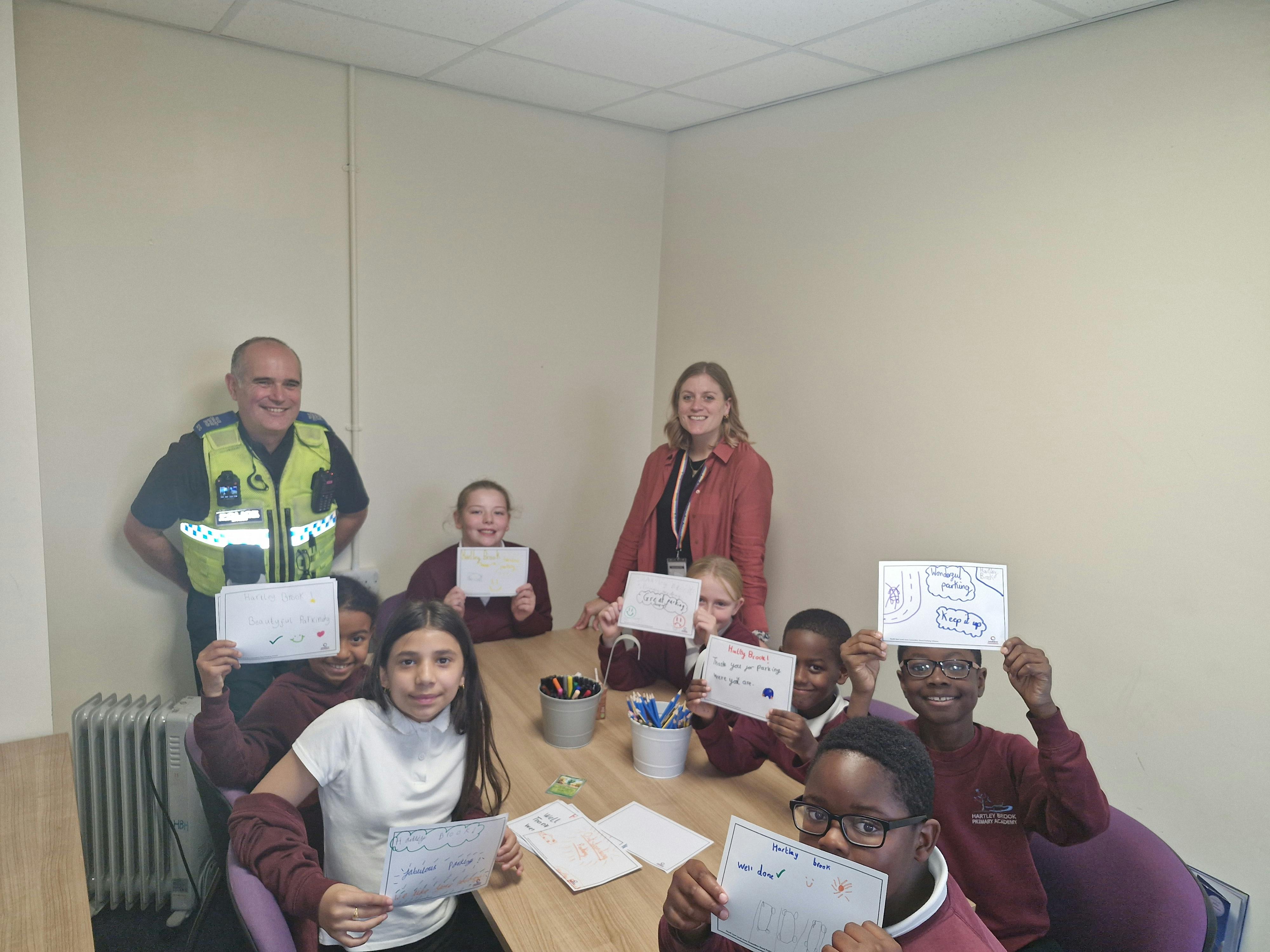 Session held at Hartley Brook School