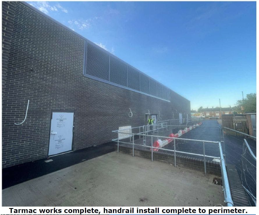 Eston Pool - Works Update, 13.11.25