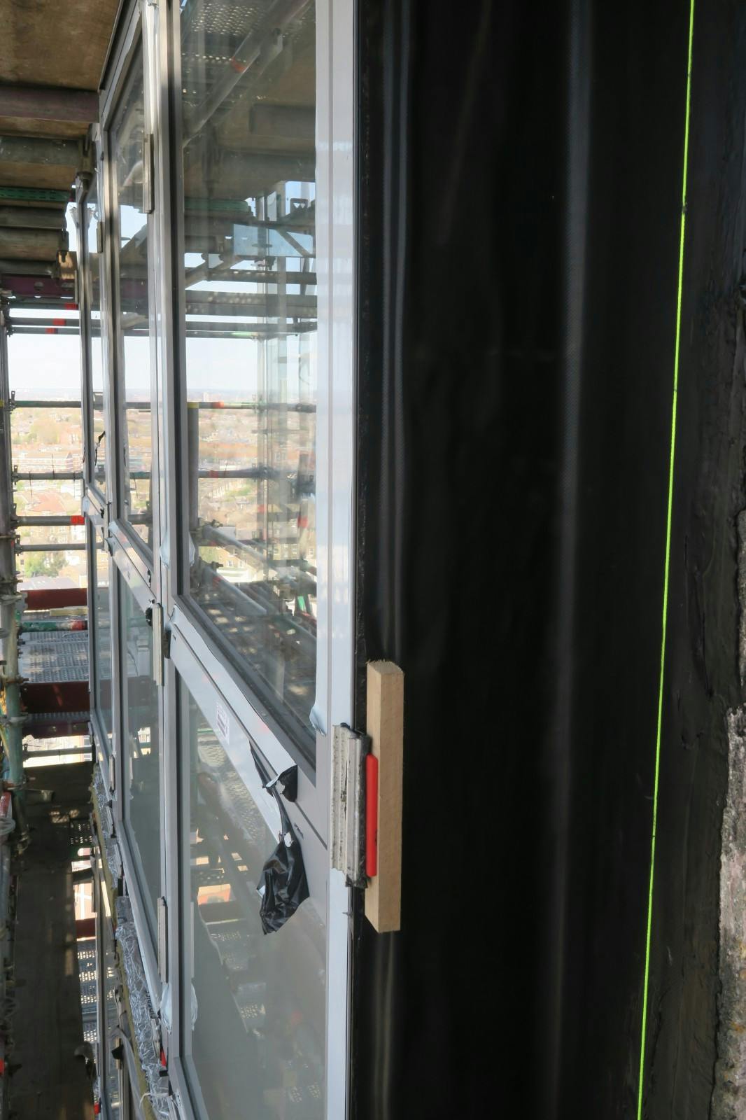 Winter garden window installation with EPDM detail_Apr23