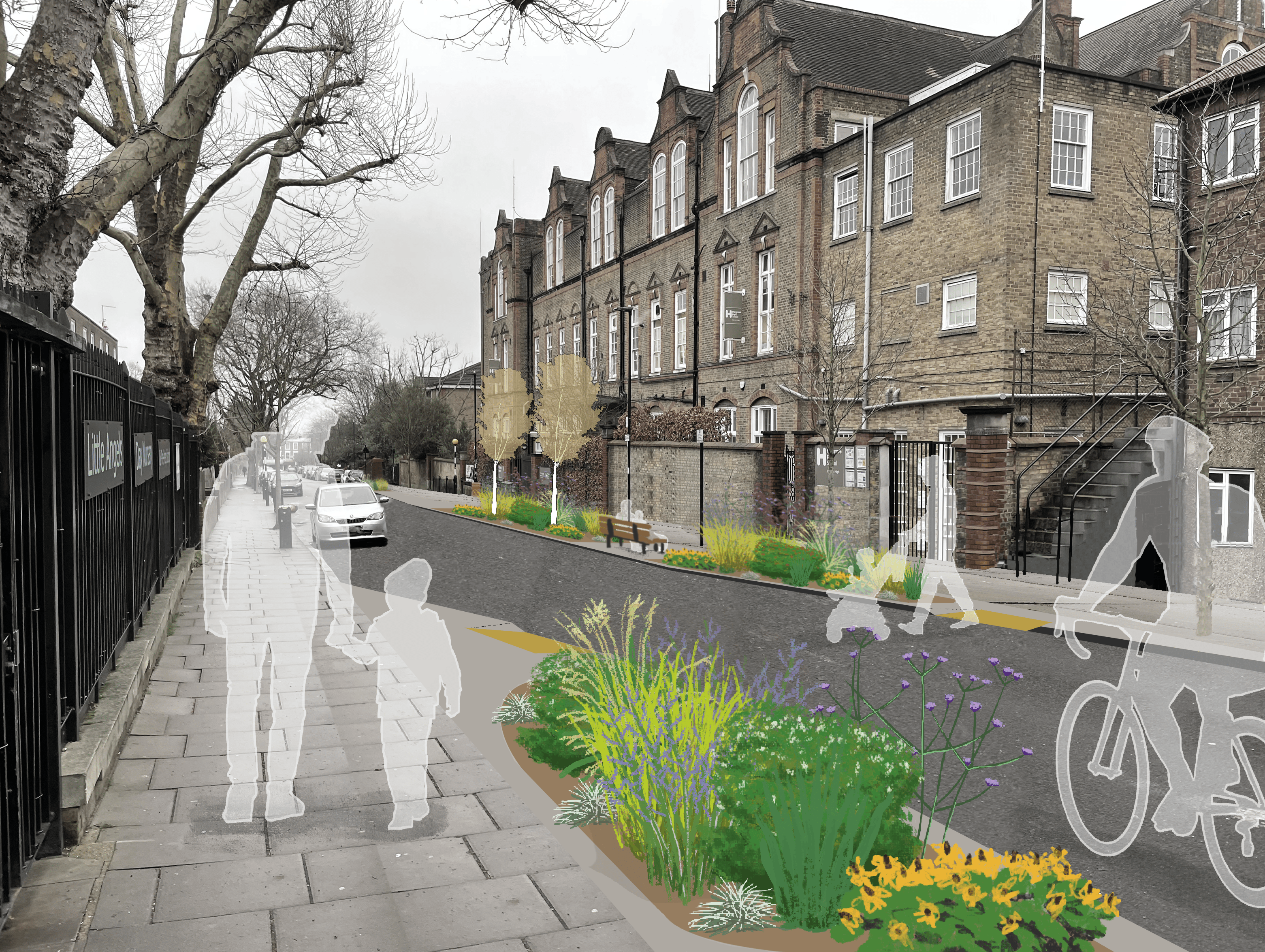 Illustration of Bredgar Rd proposal