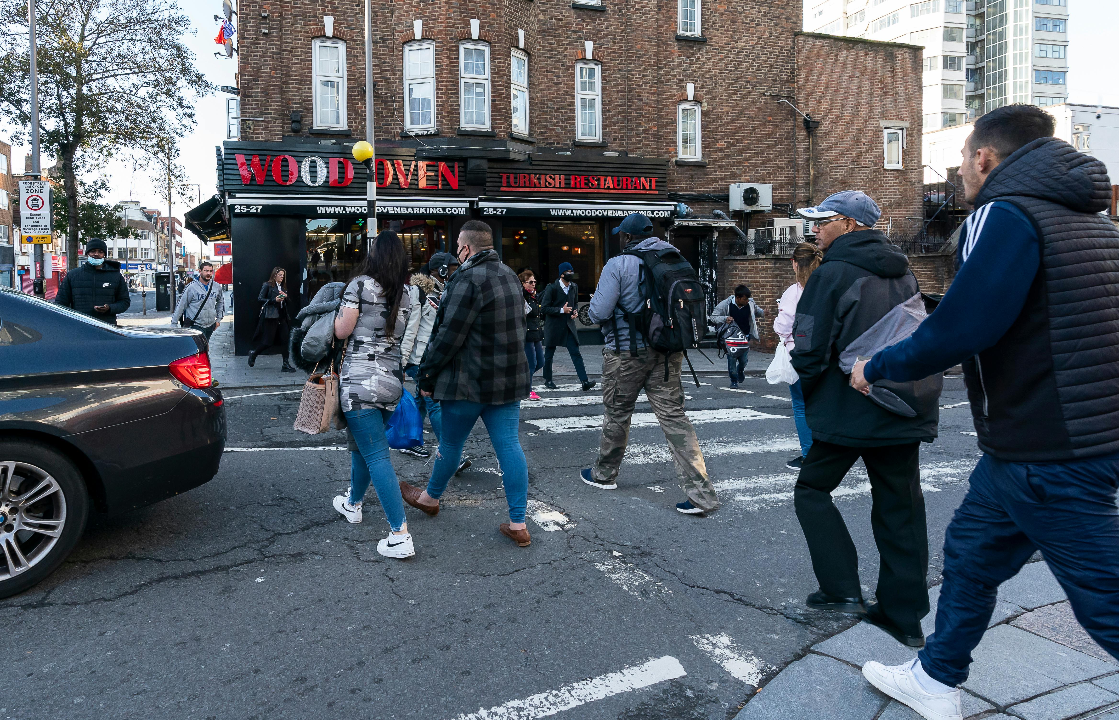 The zebra crossing is busy, but often difficult to use