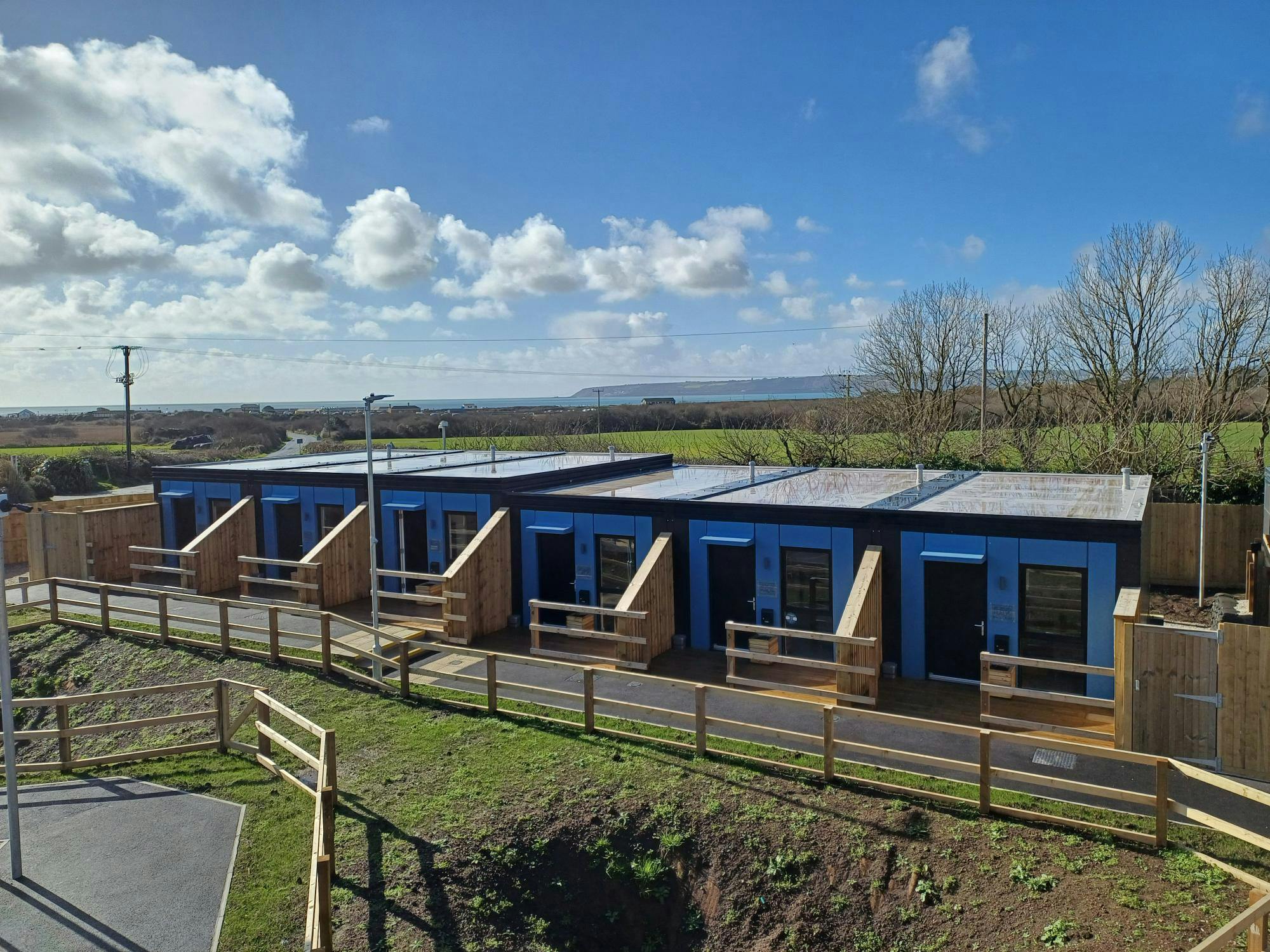 Example of a completed scheme (Longrock, Penzance)