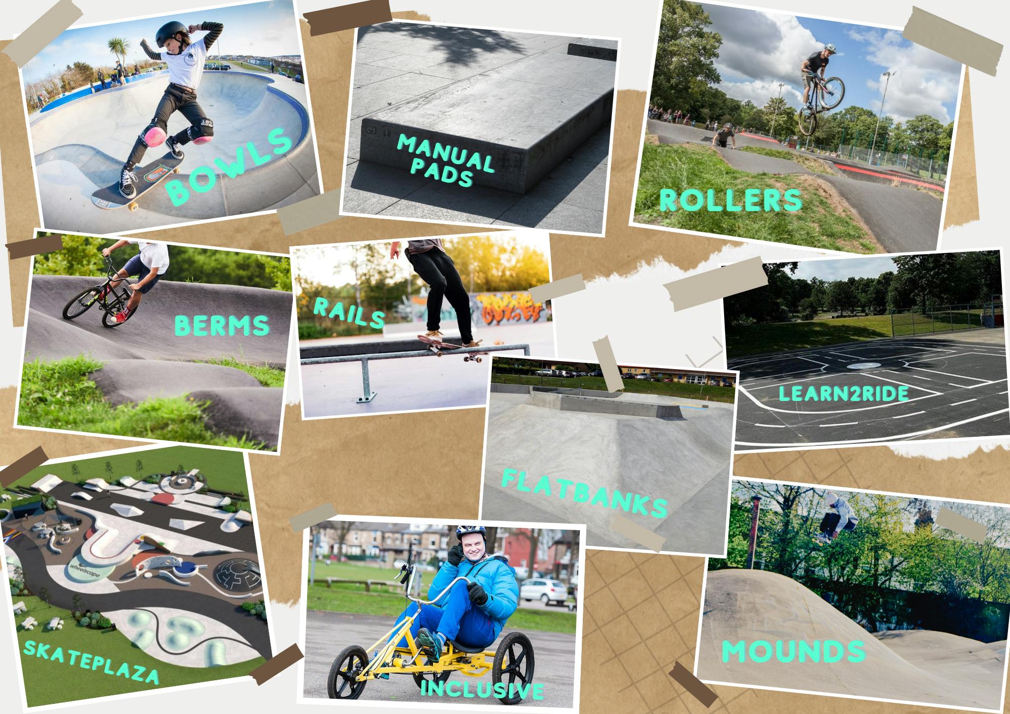 All Wheels Park Features