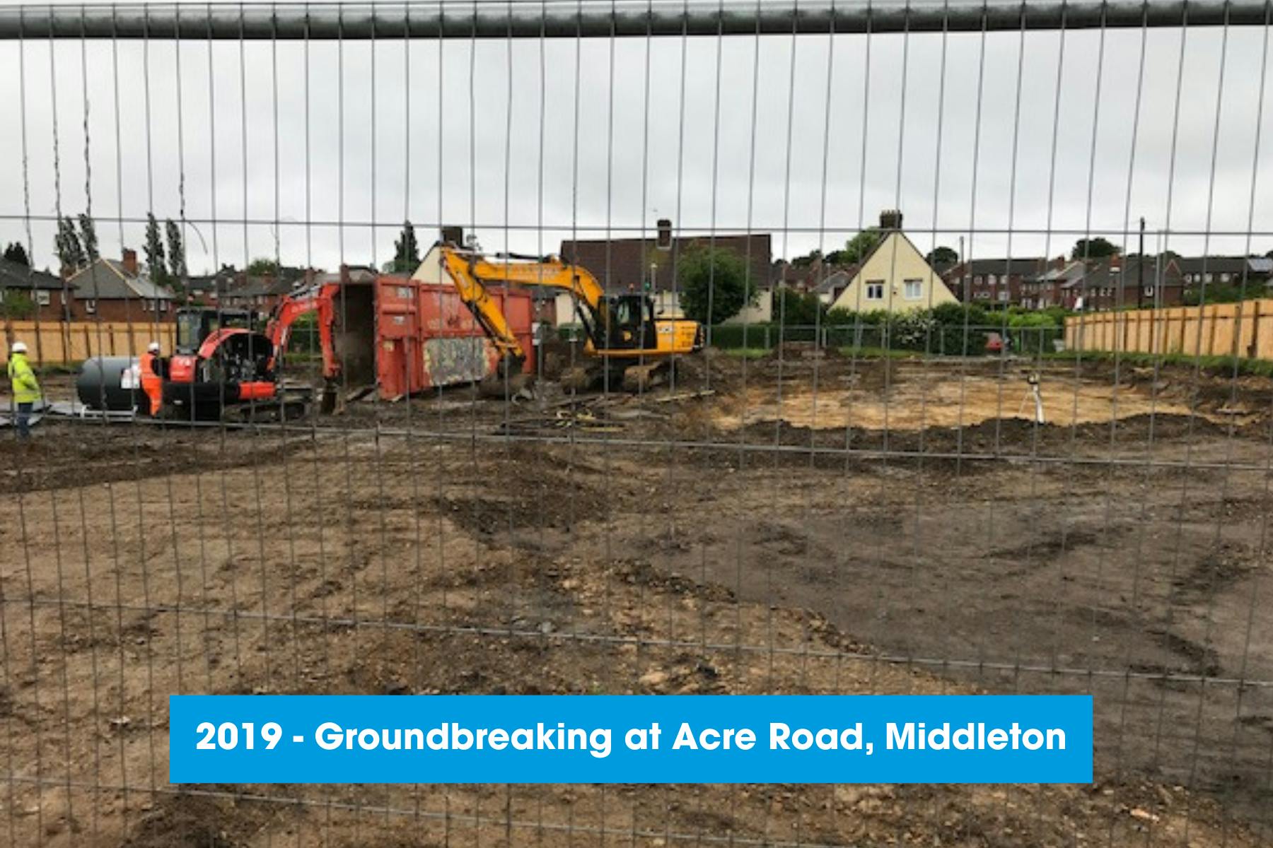2019 - Groundbreaking at Acre Road, Middleton