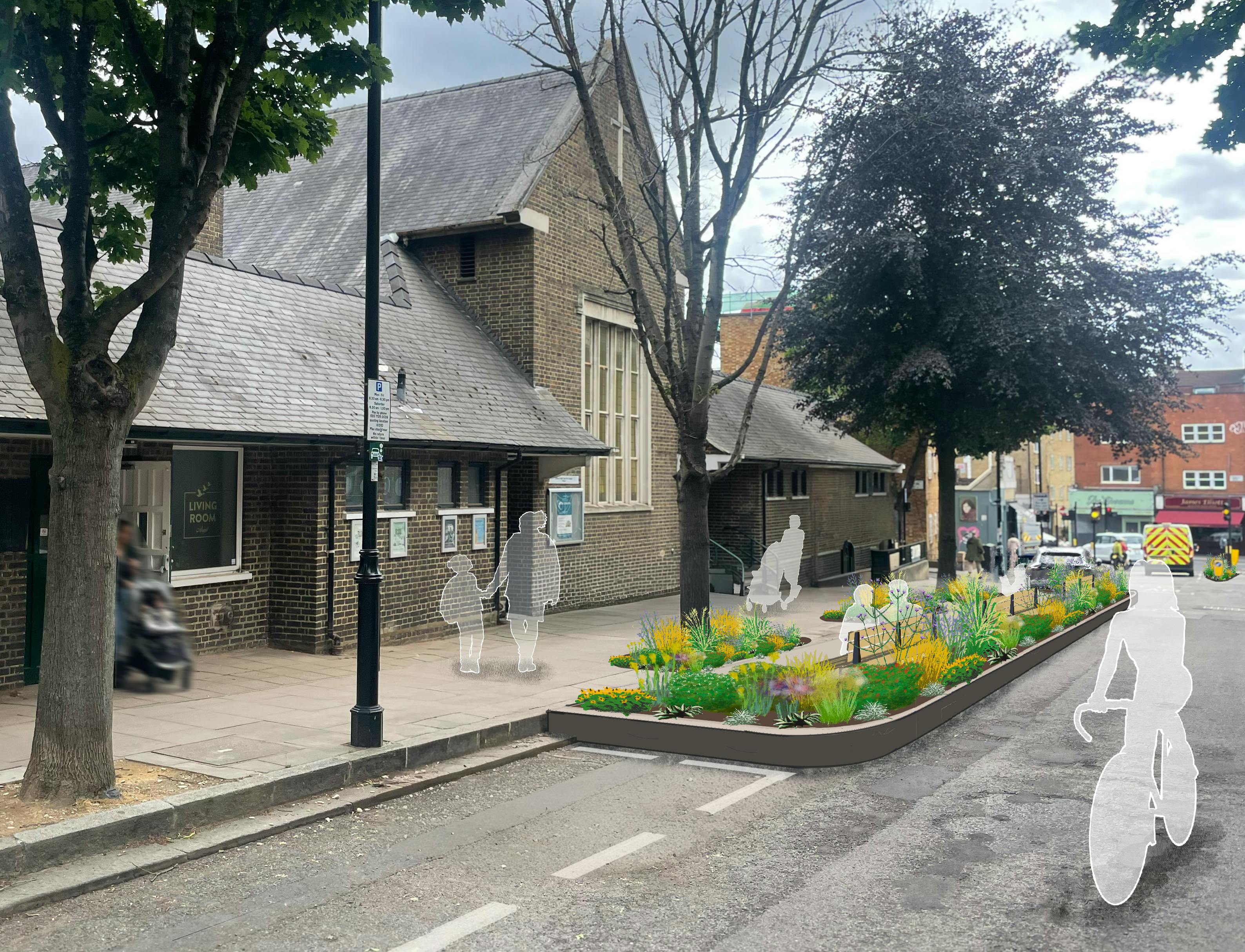 Cross Street visualisation_Baptist Church