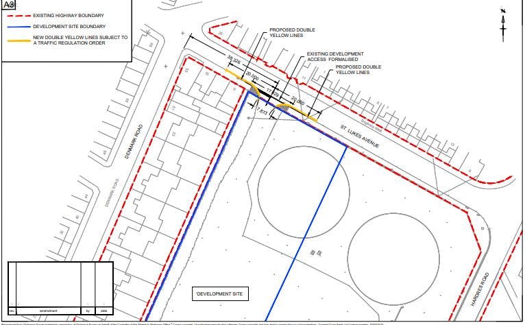 St Lukes site plan