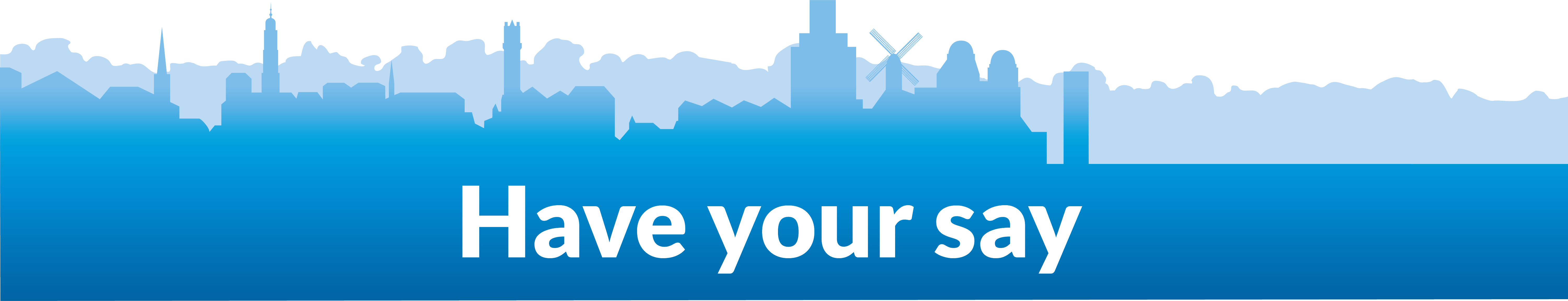 Have your say website banner
