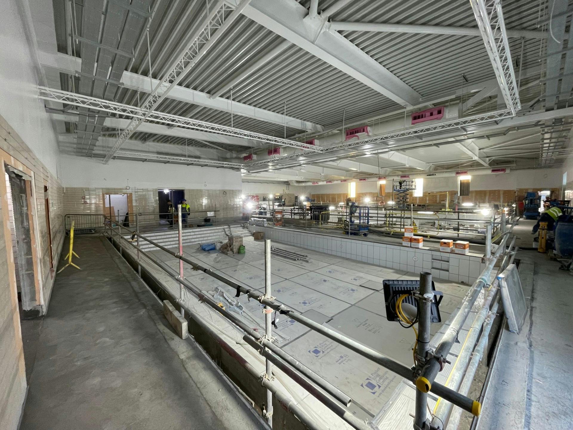 Eston Pool - Works Progress, November 2025